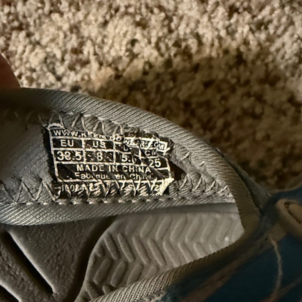 Keen Blue and Gray Flip-Flops - Picture 3 of 3